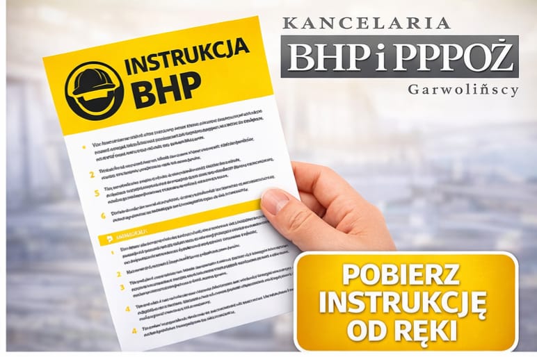 INSTRUKCJA BHP przy obsłudze wózków widłowych korzystających z PĘTLI INDUKCYJNEJ